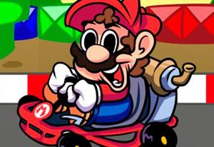play Friday Night Funkin Vs Super Mario Kart