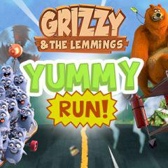 play Grizzy & The Lemmings Yyummy Run!