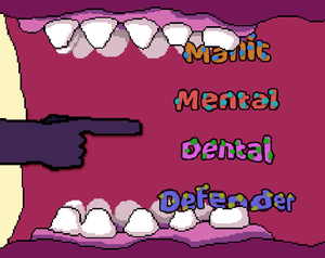 play Manic Mental Dental Defender