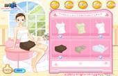 Sitting Girl Dressup