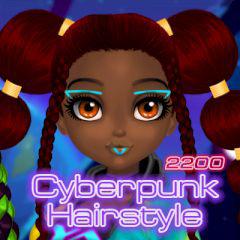play Cyberpunk Hairstyle 2200