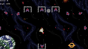 play Space Mayhem (2D Shooter)