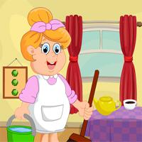 play Games4King-Housekeeper-Escape