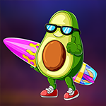 play Comical Avocado Escape