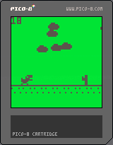 play Pico-8 Chrome Dino Game
