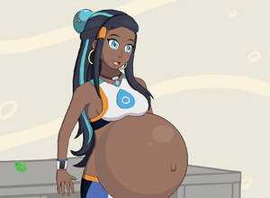 play Nessa Belly Expansion Mini-Game