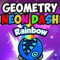 play Geometry Neon Dash: Rainbow