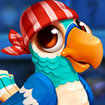 Pg Cute Blue Parrot Escape