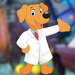 play Cheerful Doctor Dog Escape