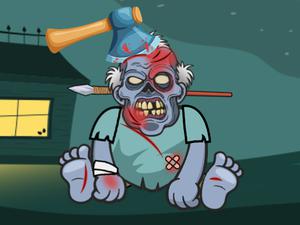 play Kick The Zombie Julgames