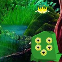 play G2R-Rainbow Fall Forest Escape Html5