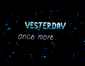 play Yesterday Once More 昨日重现