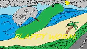 play Flappy Worm