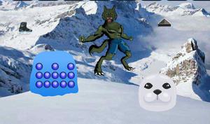 play Snow Land Wolf Man Escape Html5