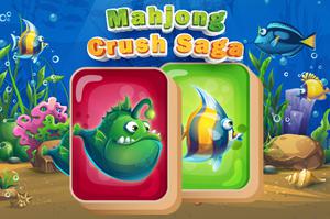play Mahjong Crush Saga
