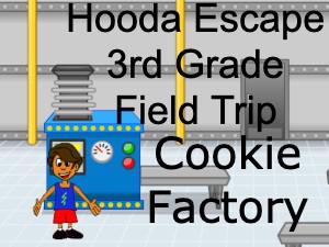 play Hooda Escape 3Rd Grade Field Trip Cookie Factory