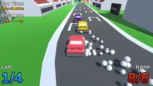 play Low Poly Racer