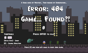 play Error 404: Game Found?!