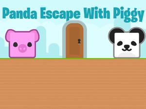 play Panda Escape With Piggy