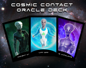 play Cosmic Contact Virtual Oracle Deck