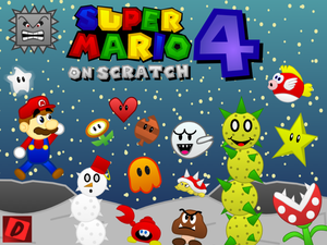 play Super Mario On Scratch 4 - Html Port