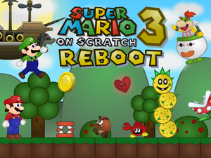 play Super Mario On Scratch 3 Reboot - Html Port