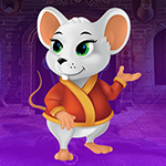 play Cheerful White Rat Escape