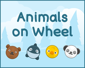 play Animals On Wheel
