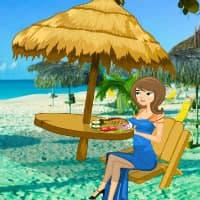 play Wow-Beach Hungry Girl Escape Html5