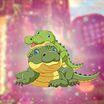 play Cute Crocodile Family Escape