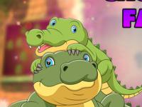 play Cute Crocodile Family Escape