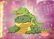 play Cute Crocodile Family Escape