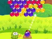 play Om Nom Bubbles