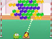 play Om Nom Bubbles