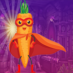 play Jocund Super Hero Carrot Escape