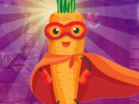 play Jocund Super Hero Carrot Escape