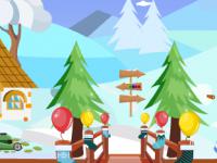 play Ekey Winter Holiday House Escape