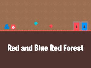 Red And Blue Red Forest