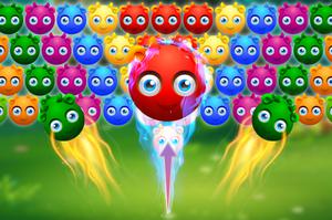 play Cute Monster Bubble Shooter