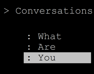 play Conversations