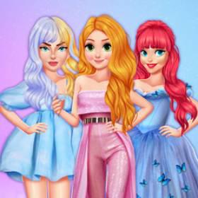 play Fashionista Watercolor Fantasy Dress - Free Game At Playpink.Com