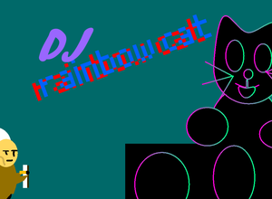 play Dj Rainbow Cat