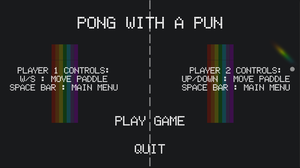 Pong With A Pun