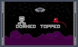 play Downed Topped