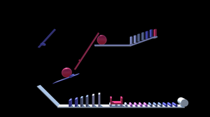 play Simple Rube Goldberg Machine In Unity