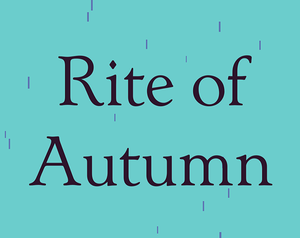 play Rite Of Autumn