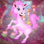 Happy Pink Horse Escape