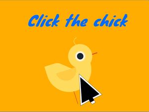 play Click The Chick