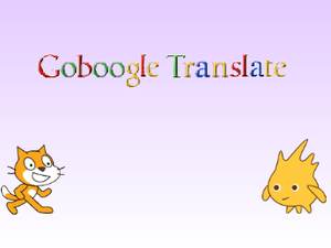 play Goboogle Translate