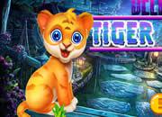 play Delighted Tiger Cub Escape